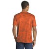 SPORT-TEK CamoHex Tee L Neon Orange