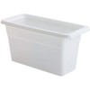 Rubbermaid Rubbermaid Ice Cube Servin' Saver Storage Bin, White, (FG2862RDWHT),