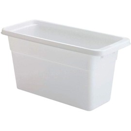 Rubbermaid Rubbermaid Ice Cube Servin' Saver Storage Bin, White, (FG2862RDWHT), White
