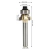 Round Over Router Bit Roundover Edge Forming Woodworking Cutter Tool