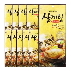 국내산 예다원 삼계탕 백숙재료(티백형) 100gx10개 Domestic Samgyetang White Soup Ingredients (Tea Bag Type) 100g x 10 Packs
