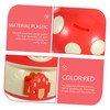 Kisangel Mushroom Shaped Piggy Bank Decorative Saving Pot for Plastic