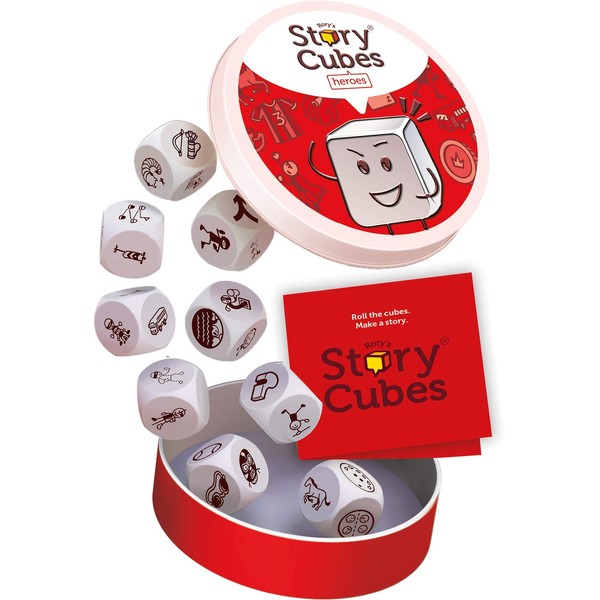 Asmodee - Rory's Story Cubes Eco Blister Heroes
