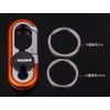 AIXUAN Keyring: Stylish Metal Key Holder, Easy Attachment and Loss