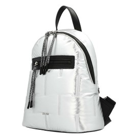 Picard Arosa Women's Synthetic Backpack Small with Zip Backpack Everyday Going Out, silver