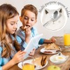 Ceramic Spoon Rest for Kitchen Counter, Cat-Shaped Ceramic Spoon Rest,