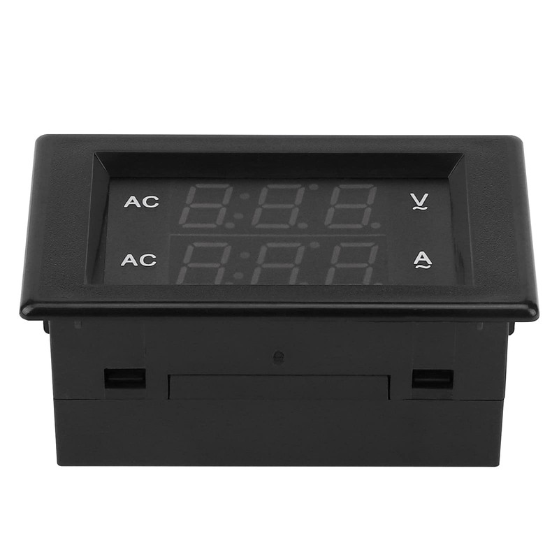 DROK 0.39' LED Multimeter AC 500V 100A Dual Display Voltmeter