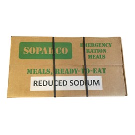 Sopakco MRE Meals Ready To Eat Case Pack of 14 For Survival And Emergency Green Box