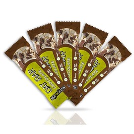 NUTRIXXION® | Energie Power Riegel, Haferriegel vegan, High Energy Riegel für Sportler, High Carb, Schokolade | 5x50g
