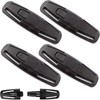 Paquete de 4 Clip de Cinturón de Seguridad,Clip de Arnés