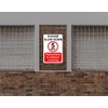 Please slow down 5mph pedestrain & children crossing - 3mm