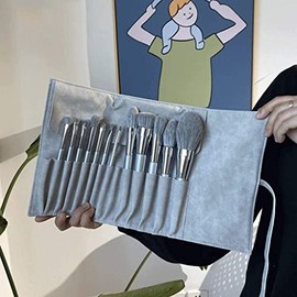 Juego de brochas de Maquillaje, 12 Uds., Base sintética de Primera Calidad, Mezcla de Rubor, Corrector, Sombra de Ojos, Juego de brochas de Maquillaje, brochas for delineador de Ojos