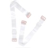 YARBAR Clear Bra Straps Adjustable, Invisible Non-Slip Bra Straps for