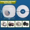 Wappa Baby Child Safety Door Knob Cover (4 Pack) Hard-to-Remove