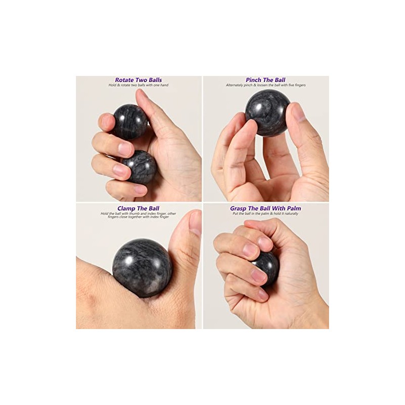 Healeved Chinese Health Ball 2 Uds. De Bolas De Baoding