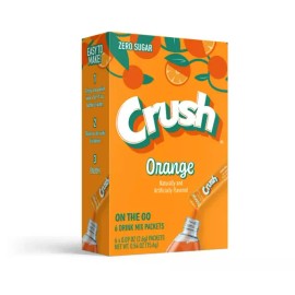 Crush Orange Crush On The Go Drink Mix Packets 3 Pack