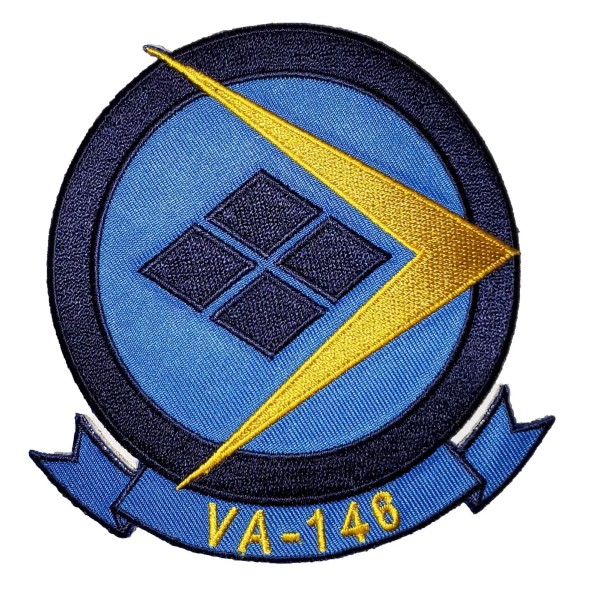 VA-146 Blue Diamonds Squadron Patch -Sew On