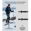 Dos Bastones de Senderismo Gadnic Especial Trekking Antishock Color Negro