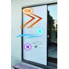 TechnoAim Screen Door Privacy Sheet Screen Door Cover Approximately 41.3