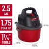 CRAFTSMAN 2.5 gal Corded Wet/Dry Vacuum 3 amps 120 V