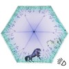 Knirps children's compact umbrella with reflective trim., Wild Horses