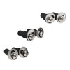 Hibbent 6 Pack Universal Toilet Seat Hinges Screw, Blind Hole