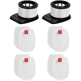 IZ662H IZ682H Filters for Shark Rocket Pet Pro IZ662H IZ682H Stick Vacuums, Include 2 Pack Filter and 4 Pack Foam and 4 Pack Felt Filter Kit