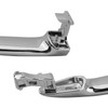 Osompar Exterior Door Handle Front/Rear Driver & Passenger Side Compatible