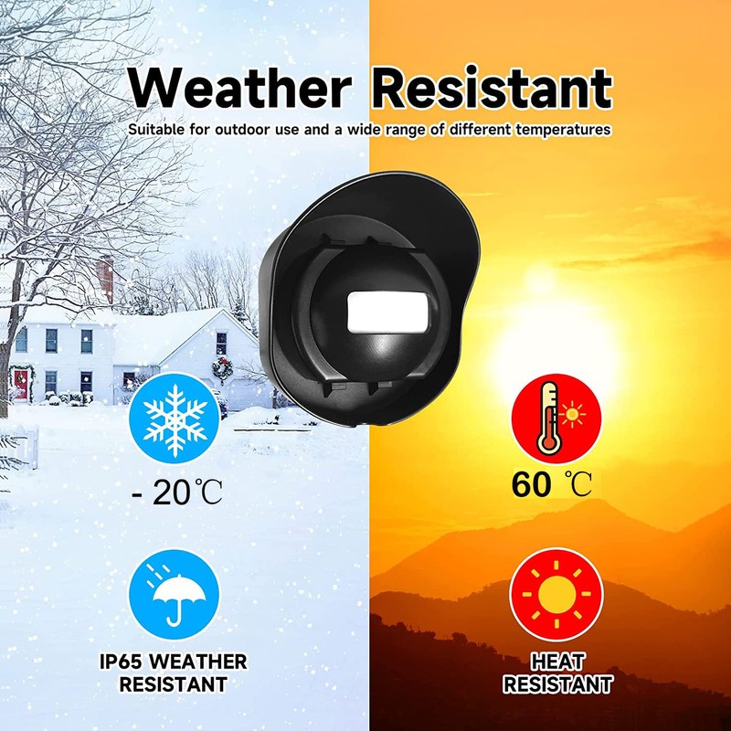 Motion Detector Sensor Alarm, SiegenPro Driveway Alarm Wireless, Home Security