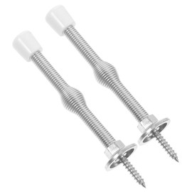 STOBOK Protective Door Stopper 2 Pack Door Draft Stopper Magnetic Door Stoppers Door Wedge Stopper Metal Door Stop