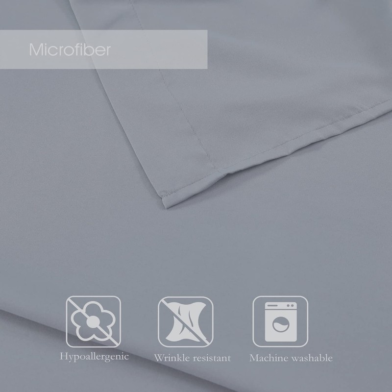 Bronwen Mathews Grey Single Duvet Set - Soft & Breathable