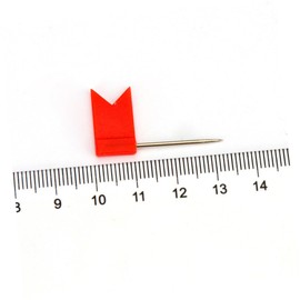 Operitacx 160pcs Push Pin Tacks with Plastic Flag Heads 7 Boxes Solid Color + 1 Box Mixed Color for Travel Maps Bulletin Boards and Cork Boards Colored Thumbtacks for Home Office and