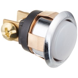Thomas & Betts DH1201L Lighted White, Round Chime Push Button