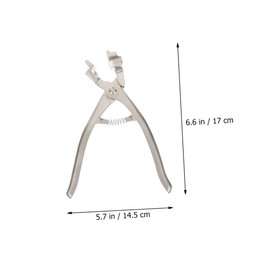 DOITOOL Professional Canvas Pliers Metal Clamp for Canvas Stretching Wide Mouth Pliers Reusable Tension Clamp