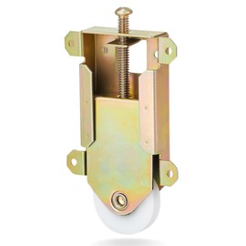 Concave Mirror Closet Wardrobe Bottom Roller Assembly | Roller for Closet Mirror Sliding Door Hardware | Closet Door Repair Track | Door Roller for Wardrobe Closet Sliding Replacement (1 Pack)