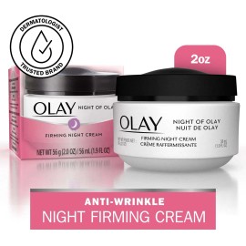 Olay Firming Night Crema Facial Reafirmante De Noche 56g