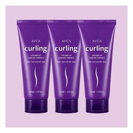 Abka Volume Up Curling Hair Essence 150ml x 3 Curl Cream Beauty Salon Curling Essence / 아브카 볼륨업 컬링 헤어 에센스 150ml x 3개 컬크림 미용실 컬링 에센스