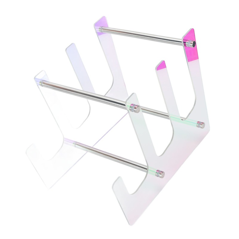 Keyboard Display Stand 3 Tier Colorful Acrylic Mechanical Keyboard Holder