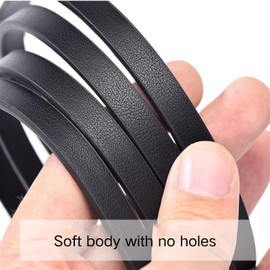 YAOSHER 3 Pack Women Skinny Belts Fashion Tie a Knot Waist Belt Thin Waist Belt for Ladies Adjustable PU Leather Belt for Dresses (Black, Khaki, Coffee)