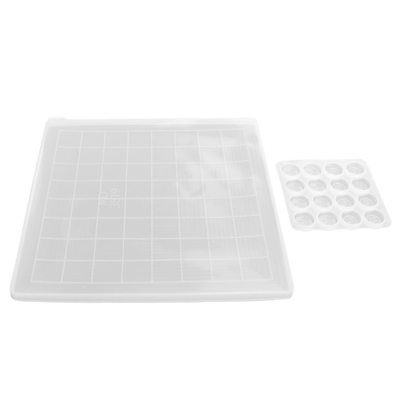 2Pcs Chess Molds Transparent DIY Epoxy Resin Drop Glue Silicone