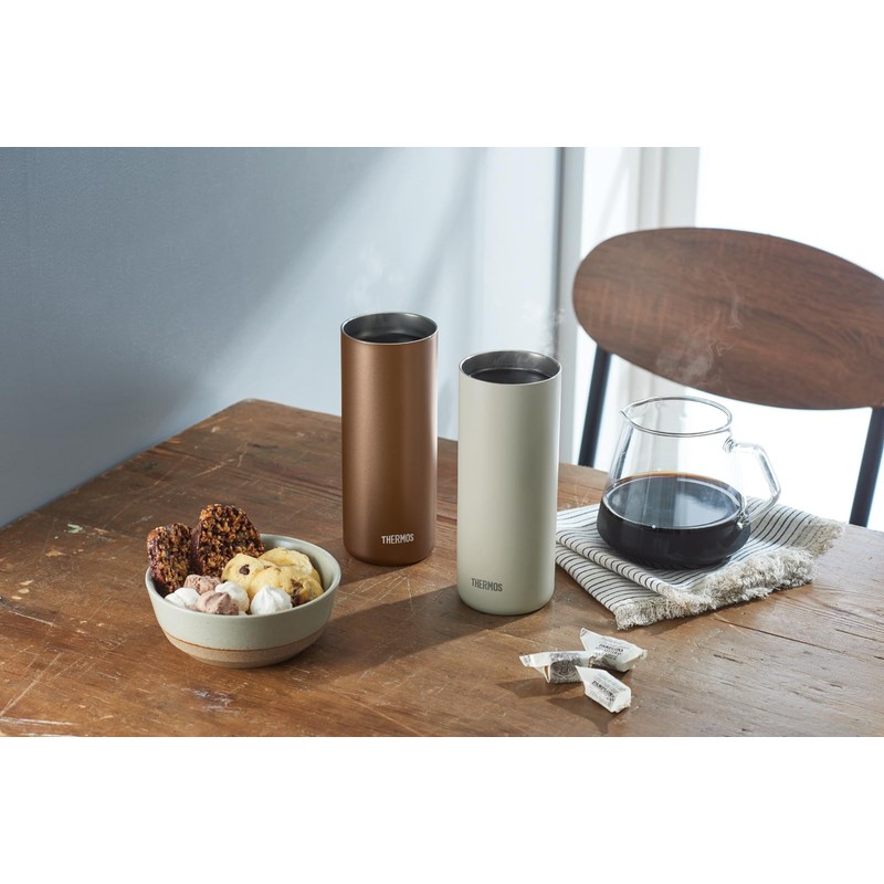 Thermos Vacuum Insulated Tumbler, 20.3 fl oz (600 ml), Stone