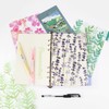 Framendino, 12 Pack Binder Index Dividers A5 Plastic Insertable Binder