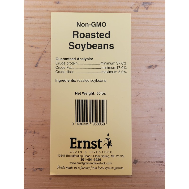 Roasted Soybeans, Non-GMO (46 lb)