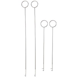 Set of 4, Loop Turner, Loop Turner, 6.9 / 10.4 inches (17.5 cm) / 10.4 inches (26.5 cm), Set of 2, Hooks, Dressmaking, Sewing, Sewing