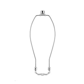 Aspen Creative 20013-22 Lamp Harp Set, Satin Nickel