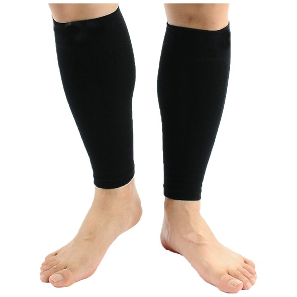 Wide Plus Size Calf Compression Stockings Sleeve Circulation Compression Long Legs Sleeves Calf Muscle Compression Sleeve for Women Men Calf Bandage Splints Supports Running Calves