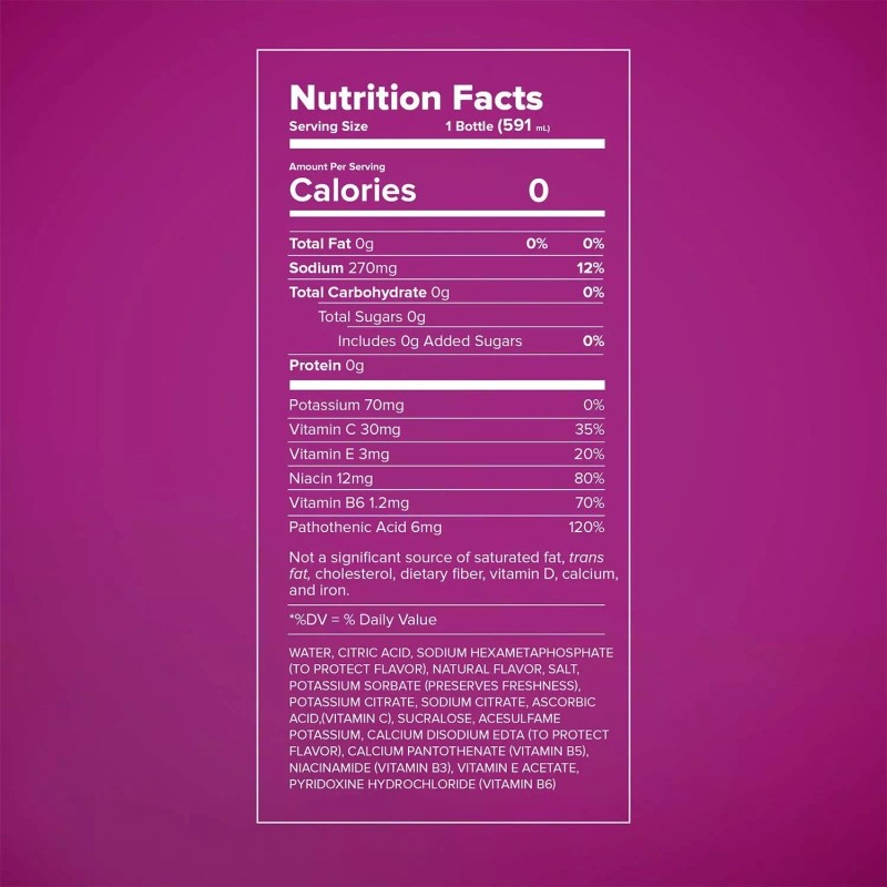 Propel, Zero Calorie Sports Drinking 16.9 FlOz (Pack of 12)