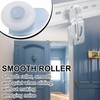 Blulu 12 Pcs Sliding Closet Door Roller Kit Wardrobe Door