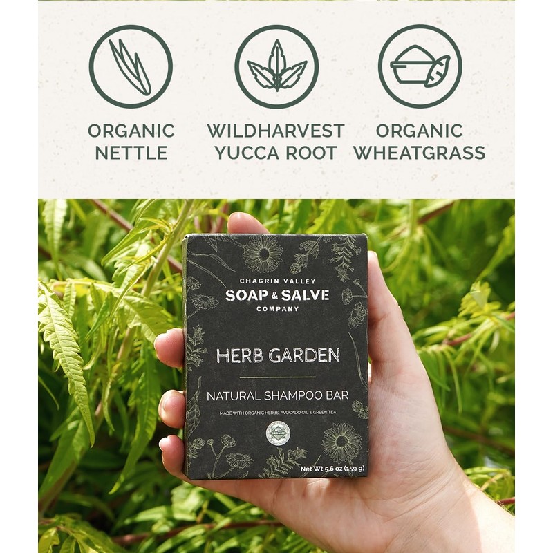 Chagrin Valley Soap & Salve Organic Herb Garden Organic Natural