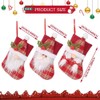 SYTTNUM Christmas Stocking, Christmas Stockings Set, Christmas Socks Candy Gift